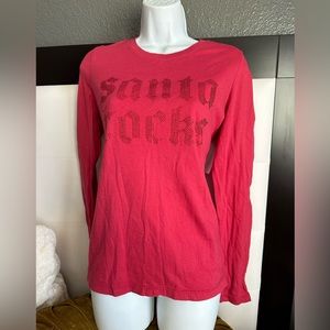 Jake's Dry Goods BeJeweled Sparkling
Tshirt Womens sz XL NEW red